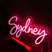 Sydney Red LED Neon Sign