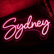 Sydney Red LED Neon Sign