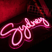 Sydney Red LED Neon Sign