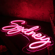 Sydney Red LED Neon Sign