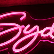 Sydney Red LED Neon Sign