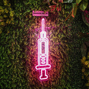 Syringe Neon Sign