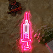 Syringe Neon Sign