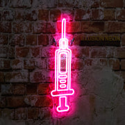 Syringe Neon Sign