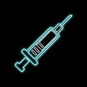 Syringe Neon Sign