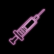 Syringe Neon Sign