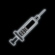 Syringe Neon Sign