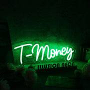 T-Money Green Neon Sign