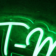 T-Money Green Neon Sign