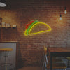 Taco Outline LED Neon Sign