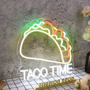 Taco Time Custom Neon Sign