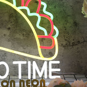 Taco Time Custom Neon Sign