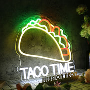 Taco Time Custom Neon Sign