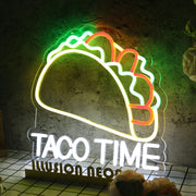 Taco Time Custom Neon Sign