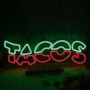 TACOS Neon LED Sign