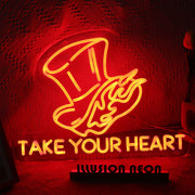 Take Your Heart Neon Sign