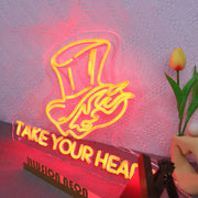 Take Your Heart Neon Sign