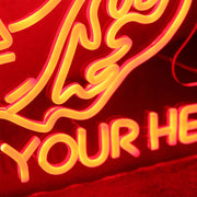 Take Your Heart Neon Sign