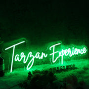 Targan Experience Green Neon Sign