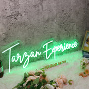 Targan Experience Green Neon Sign