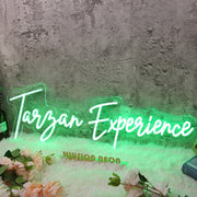 Targan Experience Green Neon Sign