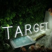 TARRGET White Neon Sign