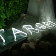 TARRGET White Neon Sign