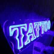 TATTO Blue Custom Neon Sign