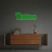 Tatto By Rome Font LED Neon Sign