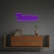 Tatto By Rome Font LED Neon Sign