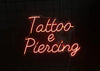 Tattoo And Piercing Neon Sign