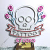 Tattoo And Skull Neon Sign