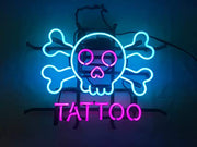 TATTOO Skull Neon Signs