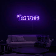 TATTOO Neon Sign Neon Wall Decor