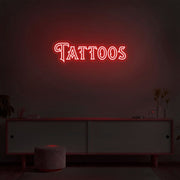 TATTOO Neon Sign Neon Wall Decor