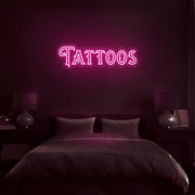 TATTOO Neon Sign Neon Wall Decor