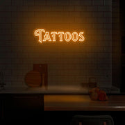 TATTOO Neon Sign Neon Wall Decor