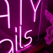 Taty Nails Neon Sign