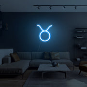 Taurus Zodiac Neon Sign