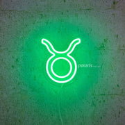 Taurus Zodiac Neon Sign