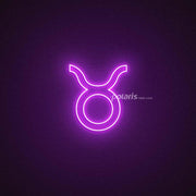 Taurus Zodiac Neon Sign