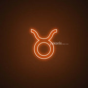 Taurus Zodiac Neon Sign