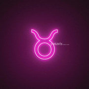 Taurus Zodiac Neon Sign