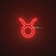 Taurus Zodiac Neon Sign