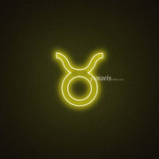 Taurus Zodiac Neon Sign