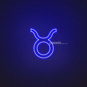 Taurus Zodiac Neon Sign