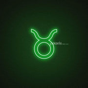 Taurus Zodiac Neon Sign