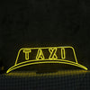 Taxi Light Sign Yellow Neon Sign