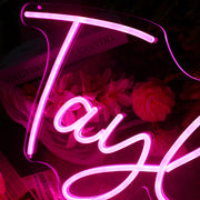 Taylor LED Neon Sign