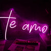 Te Amo Neon Sign